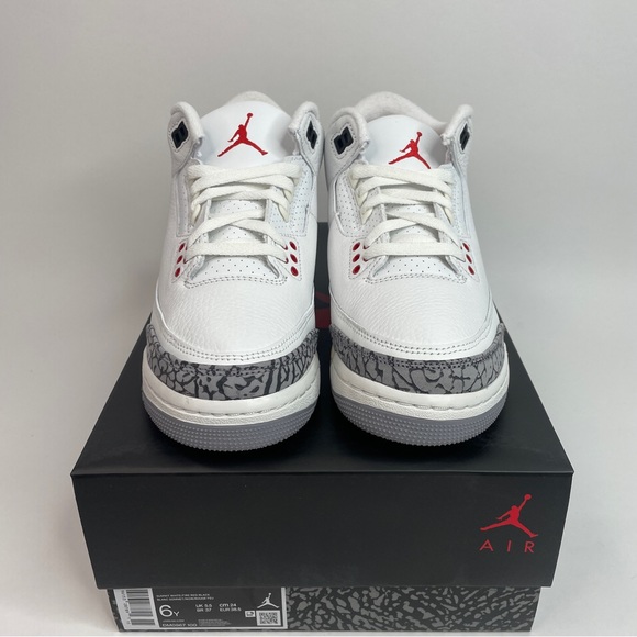 Nike Air Jordan 3 Retro GS Reimagined “White Cement” 2023 - Picture 2 of 4